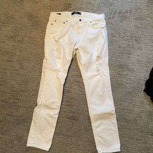 Men’s Hollister White Jeans